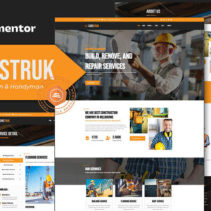 Construk - Construction Sitekit Template Kit