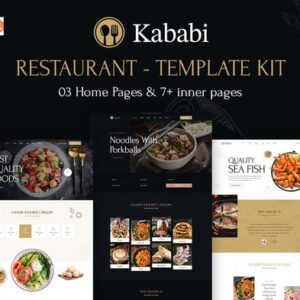 Kababi â€“ Restaurant Elementor Template Kit