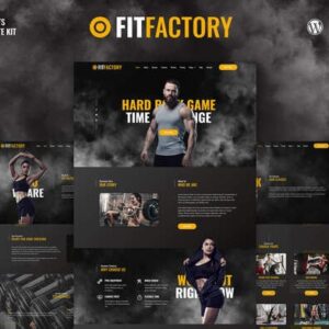 Fit Factory â€“ Fitness Gym Elementor Template Kit