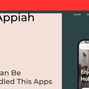 Appiah â€“ App Landing Page