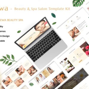Ewa â€“ Beauty & Spa Salon Elementor Template Kit